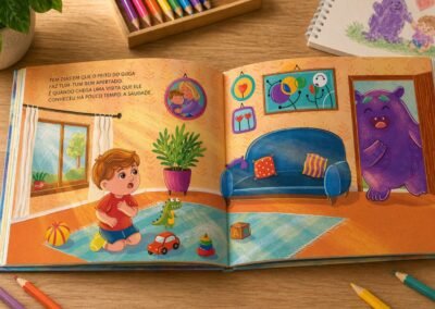 Livro infantil sobre saudade Marina Marquez Quando a saudade aperta